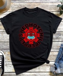 Red Hot Chili Peppers Distressed Logo Rock Official T-Shirt, American Rock Band