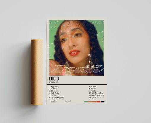 Lucid Raveena - Music Album Cover