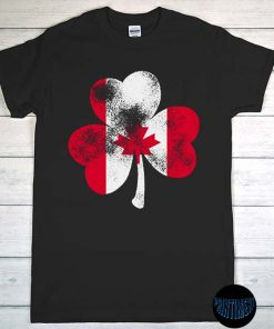 Canada Flag Shamrock Canadian Clover T-Shirt, Happy Canada Day 2022, St. Patrick's Day Shirt, Proud Canadian Tee