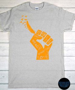Child Matters Fist Canada Residential Schools Orange Day T-Shirt, Fist with A Feather Shirt, Canada Child Benefit Tee
