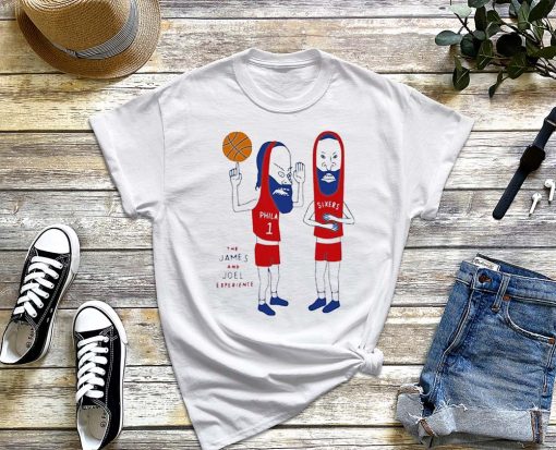 Cookies Hoops The Joel and James Experience T-Shirt, Cookies Hoops Gifts, Sixers Basketball Shirt