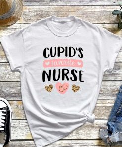 Cupid's Favorite Nurse T-Shirt, Nursing Gift, Nurse Premium Shirt, Cute Nurse Shirt, Valentine's Day Gift