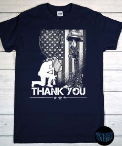 Distressed Memorial Day T-Shirt, Flag Military Boots Dog Tags Shirt, Veteran Shirt, Patriotic, May We Never Forget Freedom Tee