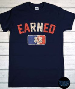 EaRNed RN Baseball Style Gift Shirt for Nurse, Nurse Week, Nursing T-Shirt, RN Tee