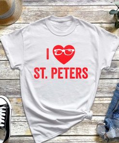 I Love St. Peters Recovered T-Shirt, Missouri Gift, Missouri State, St. Peters T-Shirt
