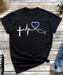 Heart Nurse T-Shirt, Nurses Life Shirt, Indiana Nurse Shirt for International Nurses Day