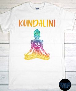 Kundalini T-Shirt, Hinduism Shirt, Goddess, Muladhara, Mantra Meditation Kundalini Yoga, Meditation Gift, Yoga Sat Nam Wahe Guru Tee