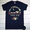 Mama Bear T-Shirt with Four Cubs, Floral Mother's Day Shirt, Cute Mom Shirt, Mom Life Tee, Gift For Mothers