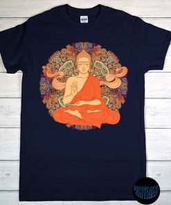 Meditating Buddhism T-Shirt, Siddhartha Gautama Buddha Shirt, Vesak Day Shirt, Buddha Day, Buddhists Gift Tee, Festival Commemorates