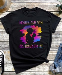 Mother and Son Best Friend for Life T-Shirt, Funny Mother's Day Shirt, Mom Life, Family Matching Gift for Mom and Son