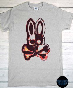 Psycho Bunny Phantom Bunny T-Shirt, Cute Bunny Skull, Rabbit Lovers Shirt, Easter Bunny Shirt, Unisex Easter Sunday Family Outfit