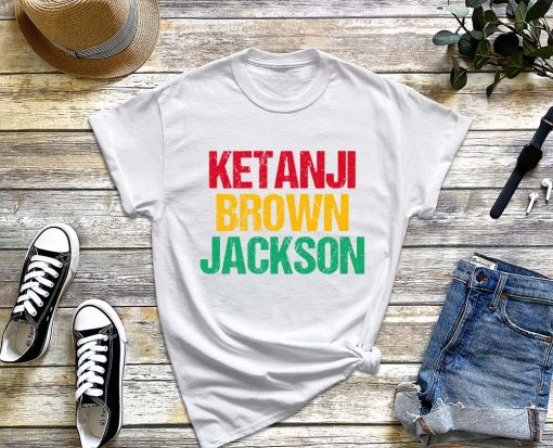 Vintage Ketanji Brown Jackson T-Shirt, KBJ Shirt, Feminist Shirt, Supreme Court Tee, Black Women History Month Shirt