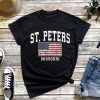 St. Peters Missouri T-Shirt, MO Vintage American Flag Sports Shirt, City Of Missouri Tee, St. Peters Gift