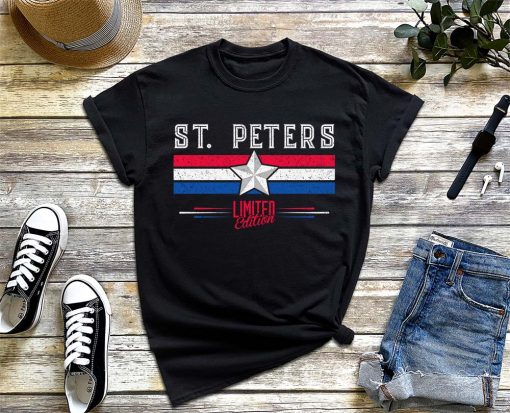 St Peters T-Shirt, Limited Edition Shirt, St. Peters USA Flag 4th of July Shirt, Retro Vintage Shirt Gift Women Men Kids