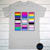 Transgender Rainbow T-Shirt, LGBT Flag, Gay Pride Month, Lesbian Shirt, Can't Think Straight Shirt, Gay Pride LGBTQ