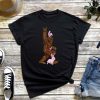 Easter Bigfoot Bunny in a Basket Is Funny for Sunday T-Shirt, Bunny Shirt, Easter Bigfoot Lover Gift