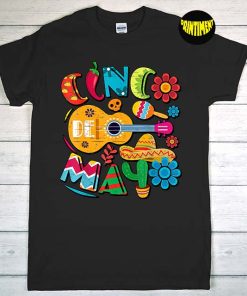 Cinco De Mayo T-Shirt, Fiesta Shirt, Mexican Shirt, Mexican Fiesta 5 De Mayo, Bachelorette Party Shirt, Cinco De Mayo Gift