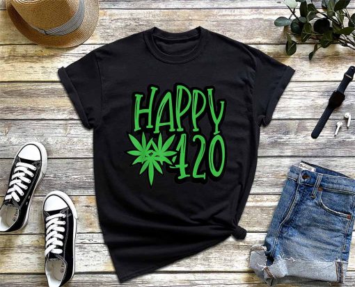 Happy 420 Day T-Shirt, Weed Day Shirt, Marijuana Sublimation Shirt, Marijuana Lover Gift, The Marijuana Holiday Tee