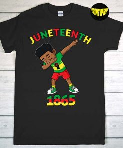 Dabbing Black King Juneteenth 1865 T-Shirt, Black King Shirt, Black Lives Matter Shirt, African American Shirt