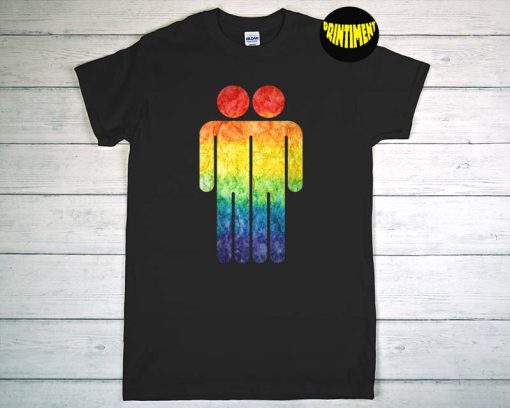 Couple LGBT Flag Gay Pride Month T-Shirt, Gay Pride Shirt, Rainbow LGBT Flag Shirt, Pride Month Gift