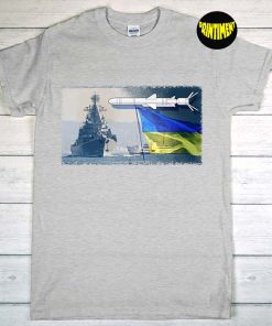 Russia’s Black Sea Flagship Sinks after ‘direct Hits’ T-Shirt, Russia-Ukraine War Shirt, Political Shirt