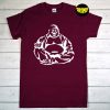 Fat Laughing Budai T-Shirt, Buddha Yoga Shirt, Laughing Buddha, Happy Buddha Shirt, Fat Buddha Unisex T-Shirt