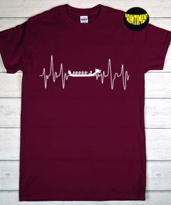 Dragon Boat Racing Heartbeat Pulse T-Shirt, Boat Heartbeat Shirt, Dragon Boat Festival, Dragon Boat Gift