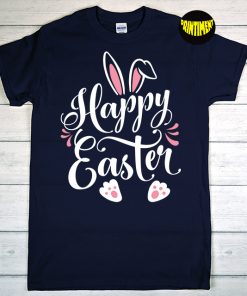 Happy Easter Day T-Shirt, Rabbit Face Shirt, Easter Bunny Shirts for Unisex T-Shirt, Easter Sunday 2022, Christian Festival Tee