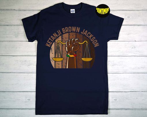 Vintage Ketanji Brown Jackson T-Shirt, Female Lawyer Equality Shirt, Gift For Lawyer Shirt, Lawyer Election Tee, Women in Law Shirt