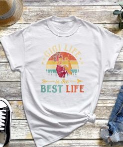 Womens Gigi Life Is the Best Life T-Shirt, Vintage Style Shirt, Mother's Day Gift for Mom