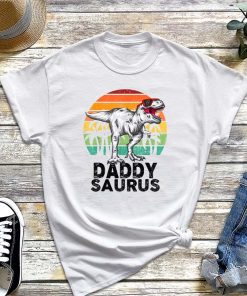 Daddysaurus T-Shirt, Daddy Dinosaur Shirt, Family Matching Shirt, Funny Papa Saurus Shirt, Dino Gift for Dad