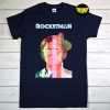 Rocketman Elton T-Shirt, Retro Vintage Singer Shirt, Hip Hop Shirt, Gift for Music Lover, Funny Rocketman Elton Shirt