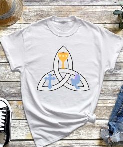 God Trinity Sunday T-Shirt, Father, Son, Holy Trinity Shirt, Religious Christian Trinity Symbol Tee