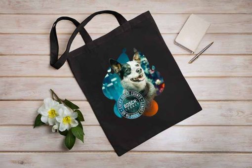 Bosch - Every Doggy Counts Tote Bag, Doggy Bag, Animal Dog Tote Bag, Pretty Dog Canvas Tote, Gift for Everyone