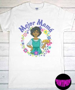 Encanto Julieta Madrigal Mejor Mamá Portrait T-Shirt, Mothers Day Shirt, Best Mom Shirt, Cute Mama Gift, Grandma Tee