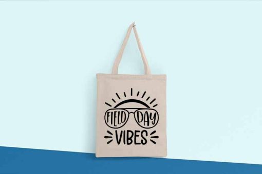 Field Day Vibes Funny Tote Bag for Teacher, Field Day 2022 Bag, Today Have A Fun Day, School Field Day Tote Bag