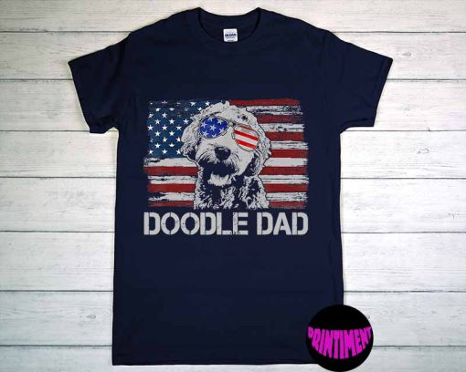 Doodle Dad Shirt, Goldendoodle Shirt, Dog Lover Person Gift Shirt, Fathers Day Doodle T-Shirt, Funny Doodle Tee