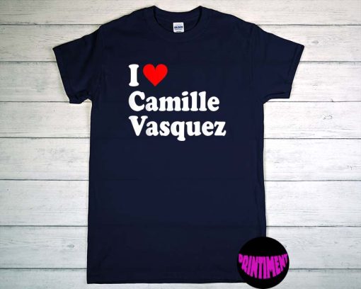 I Love Camille Vasquez T-Shirt, Camille Vasquez Shirt, Justice for Johnny Depp Tee, Camille is My Lawyer Shirt, Camille for the Win Shirt