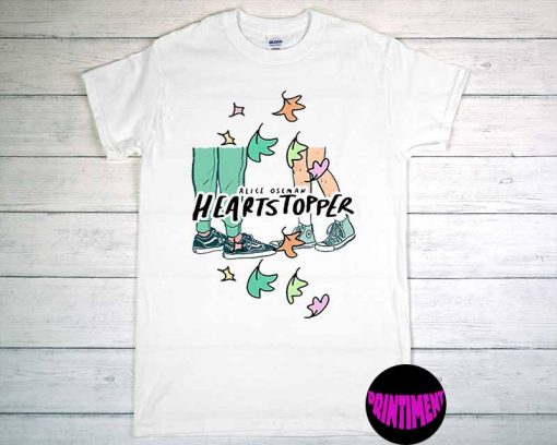Heartstopper Nick and Charlie T-Shirt, Alice Oseman Heartstopper Shirt, LGBT Heartstopper Shirt, Gay Pride