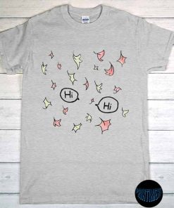Hi Hi Heartstopper T-Shirt, Heartstopper Leaves Shirt, LGBTQ - Drama Movie, Nick and Charlie Story Shirt, Heartstopper Alice Oseman
