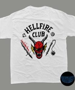 Hellfire Club T-Shirt, Stranger Things Season 4 Hellfire Club Shirt, Horror Drama Shirt, Dungeons and Dragons, Hellfire Club Tee