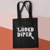 Loded Diper Tote Bag, Diary of a Wimpy Kid Canvas Tote, Vintage Look, Rodrick Heffley Bag, Unique Tote Bag
