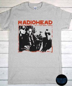 Radiohead T-Shirt, Retro Radiohead Concert Shirt, Rock Band, Music Fan Shirt, Gift for Rock Fans, 90s Band, Radiohead Fan Gifts