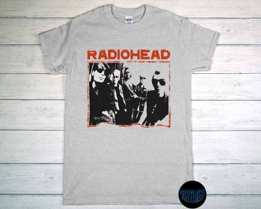 Radiohead T-Shirt, Retro Radiohead Concert Shirt, Rock Band, Music Fan Shirt, Gift for Rock Fans, 90s Band, Radiohead Fan Gifts