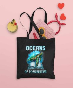 2022 Librarian Tote Bag, Oceans of Possibilities Summer Reading Bag, Summer Reading, Ocean, Beachy Vibe, Tote Bag Canvas