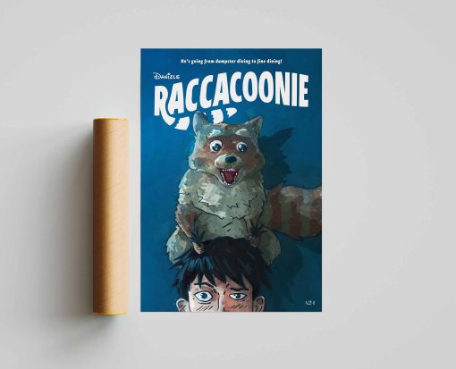 Raccacoonie Everything Everywhere All At Once Poster, Everything Everywhere All At Once Movie Poster, Wall Decor, Wall Poster