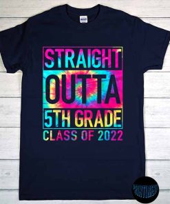 Straight Outta Grade T-Shirt, Class of 2022, Elementary School Graduation, Last Day of School Top, Funny Grade Tee, Primary School