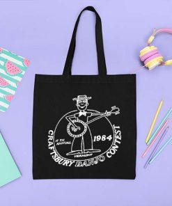 Stranger Things Craftsbury Banjo Contest Tote Bag, Stranger Things 4 Bag, 1984 Banjo Contest, Hell Fire Club Tote Canvas