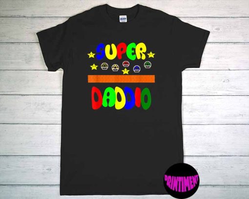 Super Daddio Shirt, Fathers Day T-Shirt, Gift for Dad, Funny Shirt for Dad, Love My Dad Tee, New Dad Shirt, Super Daddio Gift