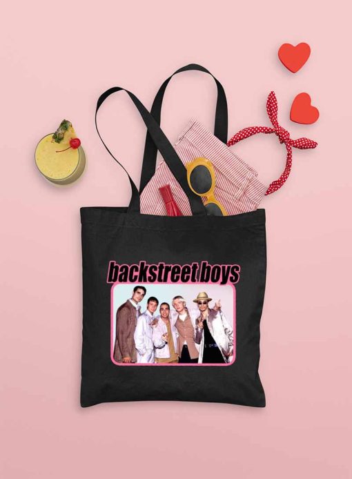 Backstreet Boys Tote Bag, 2022 Music Festival, Team BSB, BSB Rock Bands Bag, Gift for Music Fan, World Tour Tote Bag